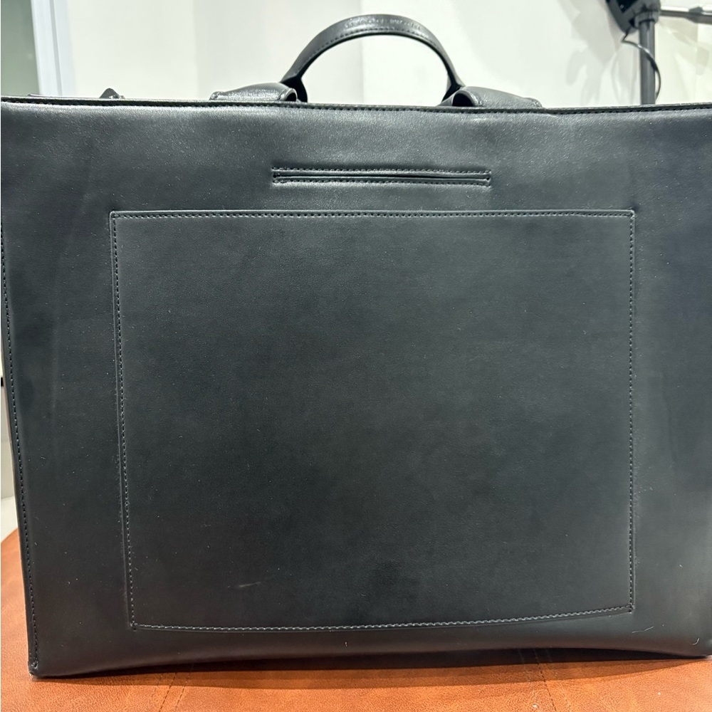 Black Leather Briefcase